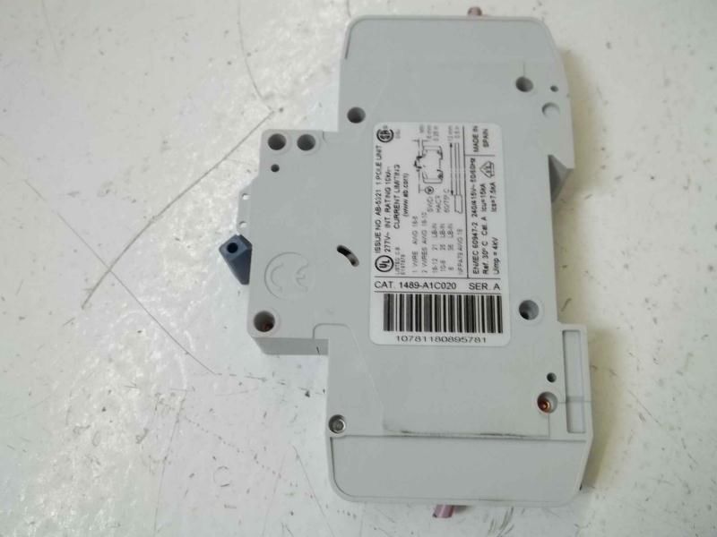 LOT OF 2 ALLEN BRADLEY 1489-A1C020 SER.A *USED*