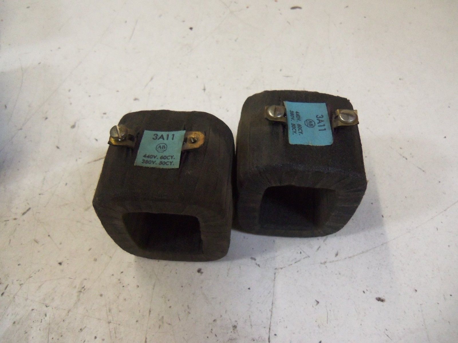LOT OF 2 ALLEN BRADLEY COIL 3A11 440V *USED*