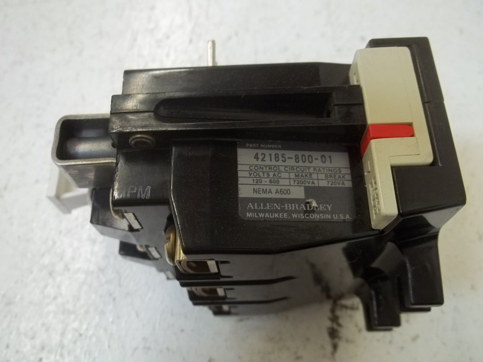 LOT OF 2 ALLEN BRADLEY 42182-800-01 *USED*
