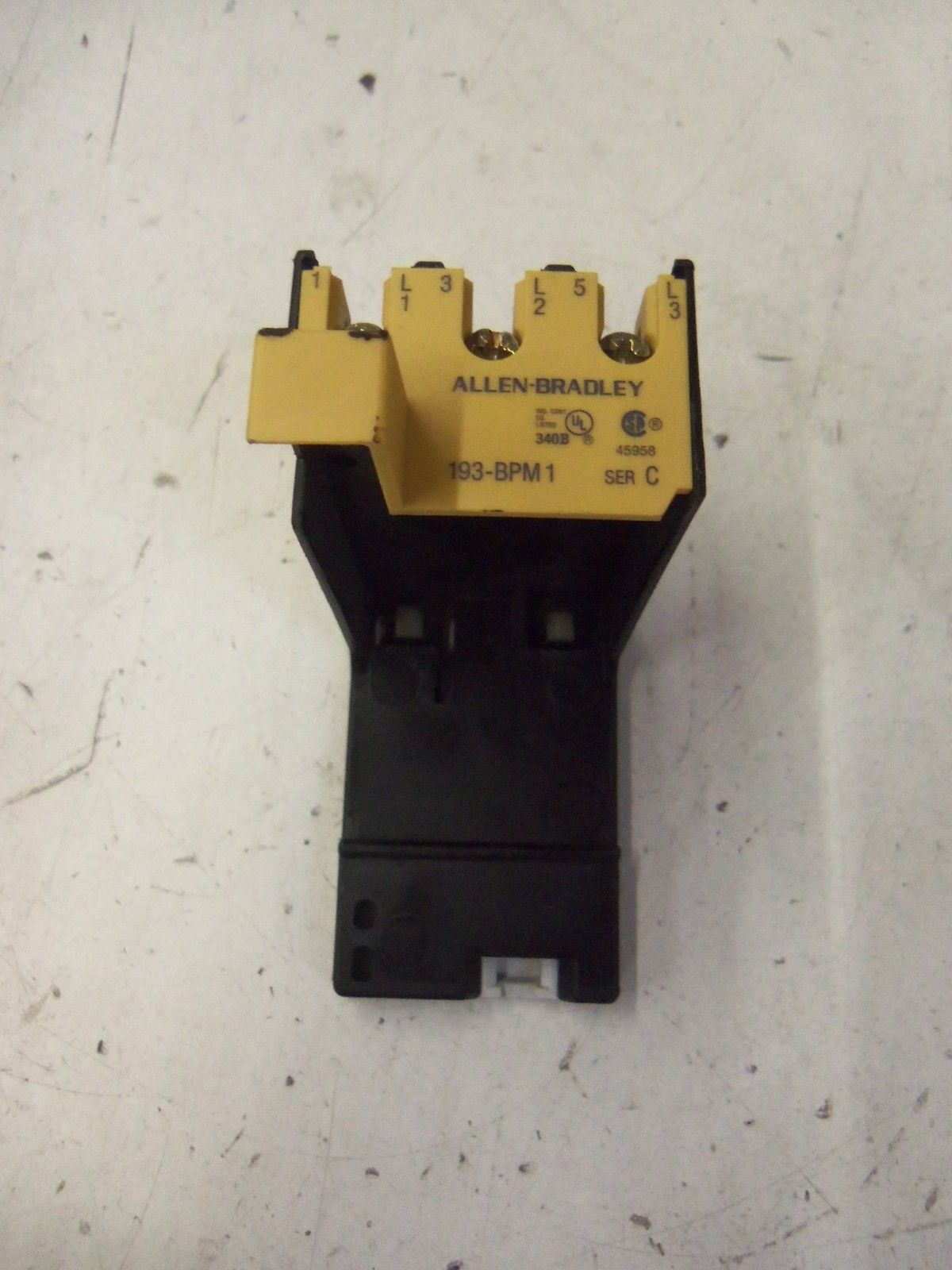 LOT OF 2 ALLEN BRADLEY 193-BPM1 SERIES C *NEW NO BOX*