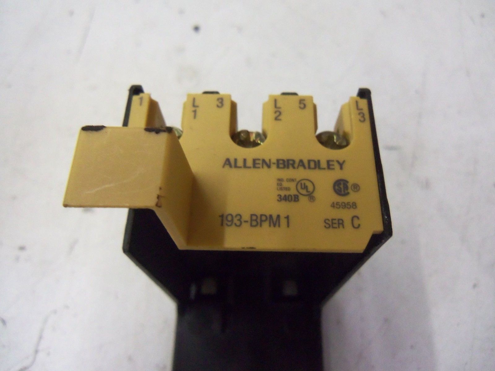 LOT OF 2 ALLEN BRADLEY 193-BPM1 SERIES C *NEW NO BOX*