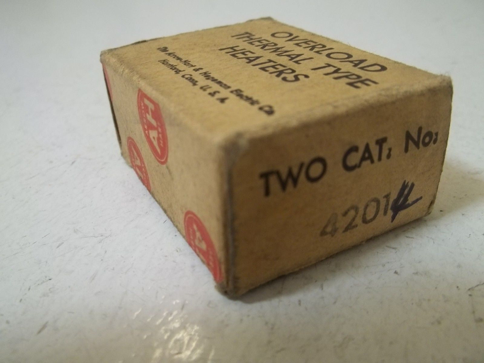 LOT OF 2 ARROW-HART 42014 OVERLOAD THERMAL UNIT HEATING ELEMENT *USED*