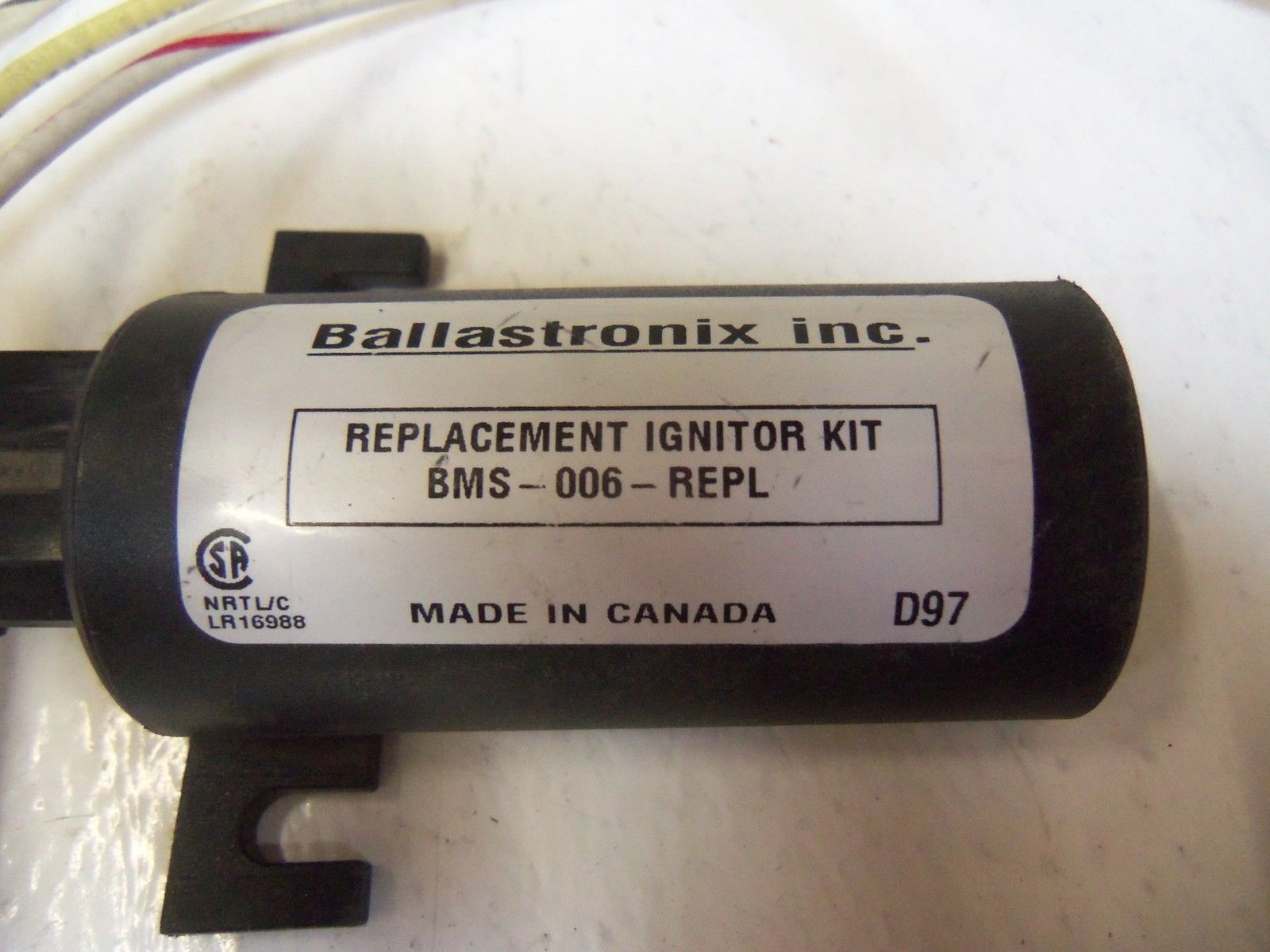 LOT OF 2 BALLASTRONIX INC. REPLACEMENT IGNITOR KIT BMS-006-REPL *USED*