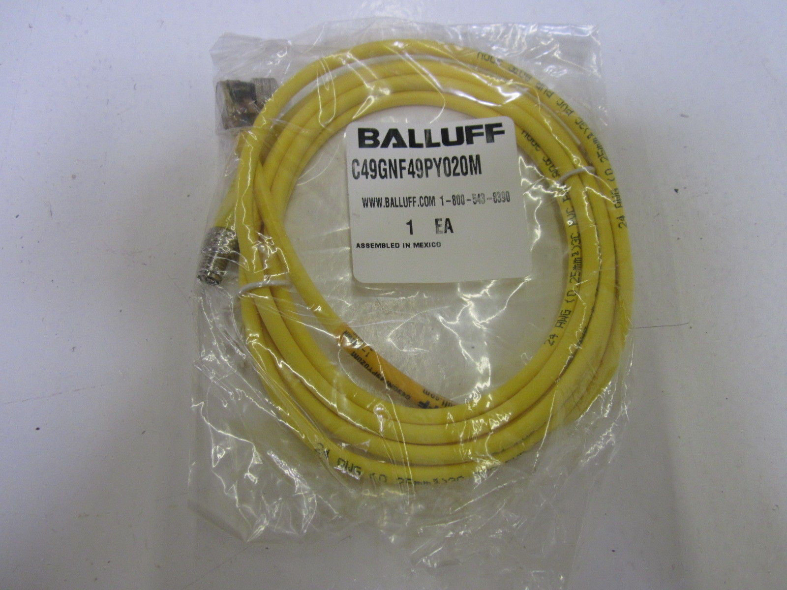 LOT OF 2 BALLUFF C49GNF49PY020M *NEW IN A FACTORY BAG*