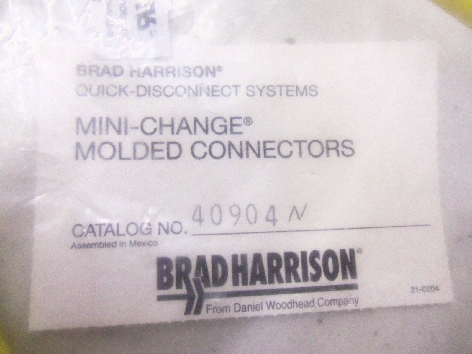 BRAD HARRISON 40904 *NEW IN FACTORY BAG*