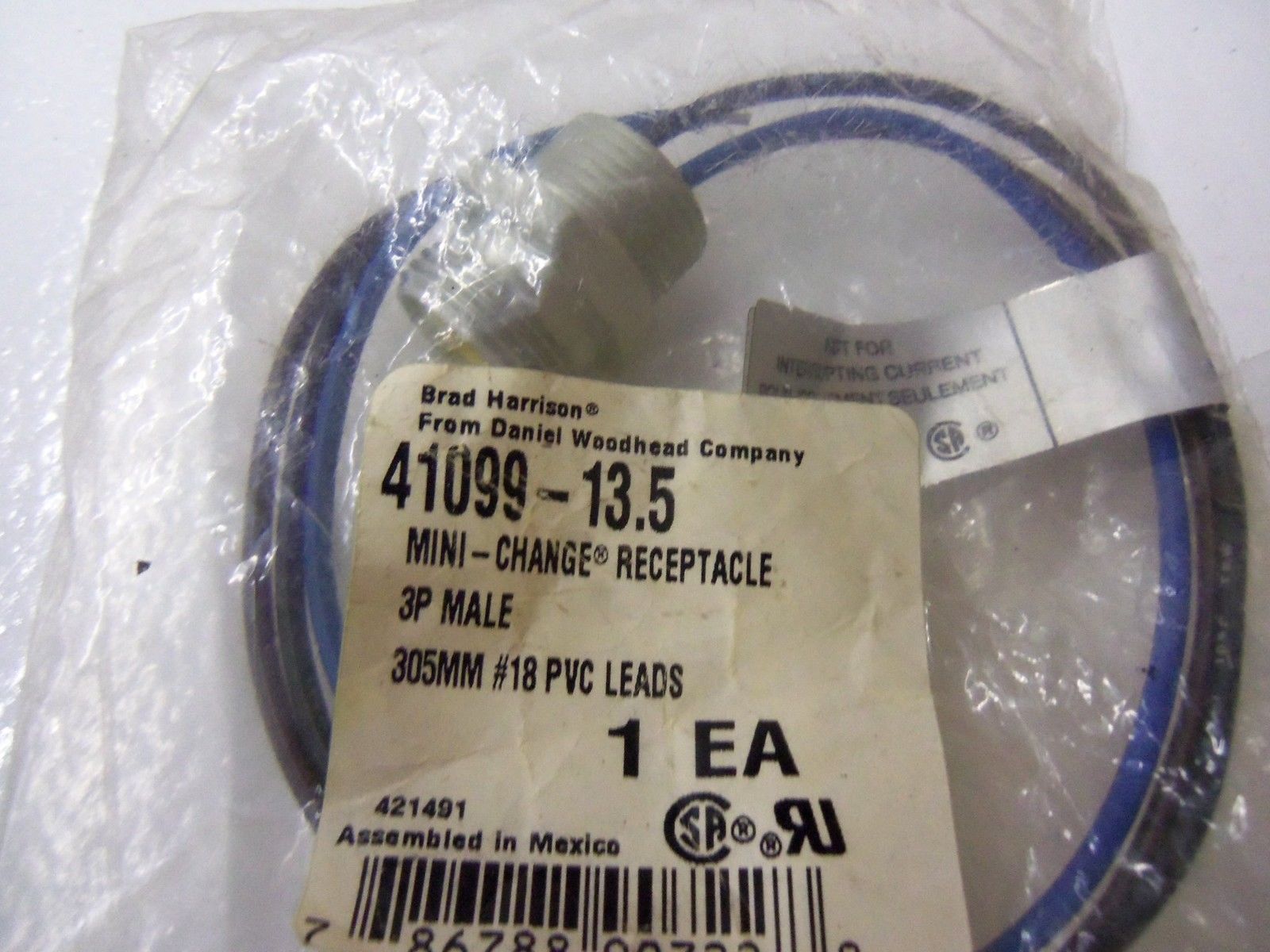 LOT OF 2 BRAD HARRISON 41099-13.5 *NEW IN BAG*