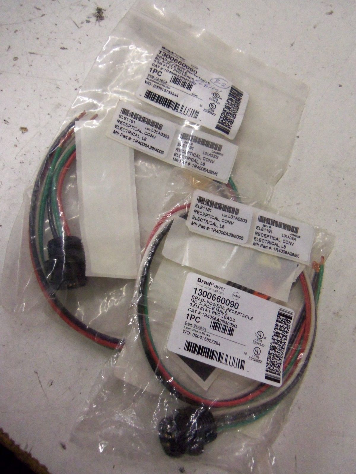 LOT OF 2 BRAD POWER 1300660090 *NEW IN BAG*