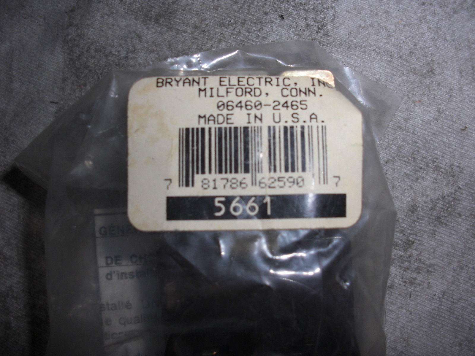 LOT OF 2  BRYANT ELECTRIC 5661 *NEW*