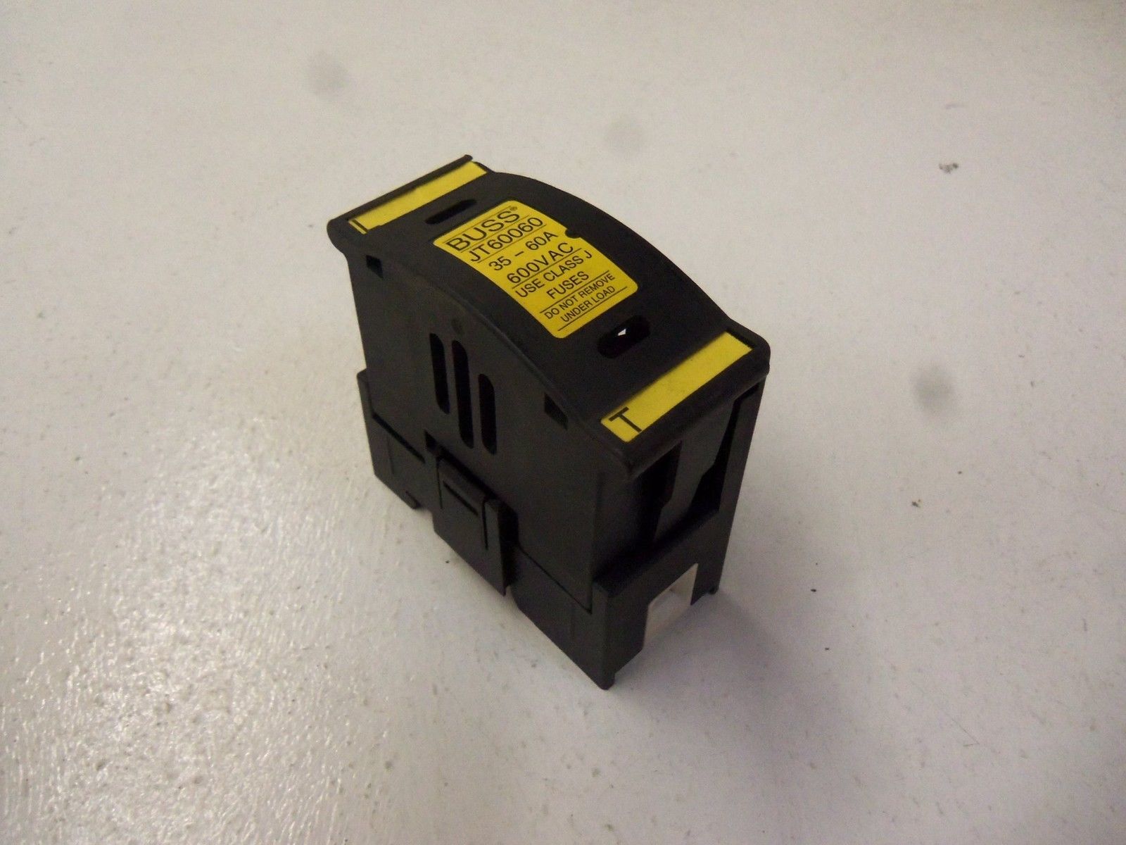LOT OF 2 BUSS JT60060 600VAC *USED*