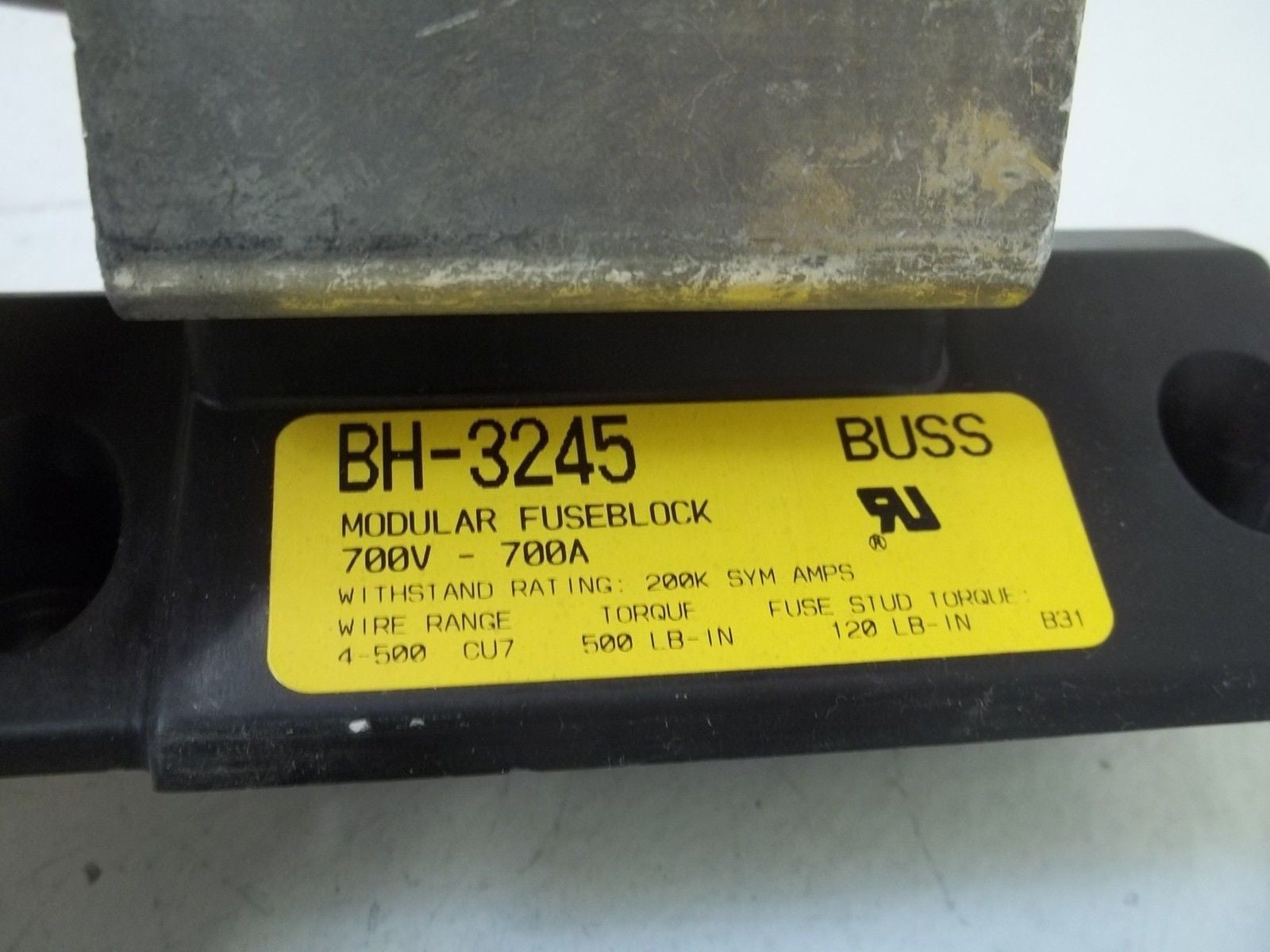 LOT OF 2 BUSSMAN 1BS104 (BH3245) *NEW IN BOX*