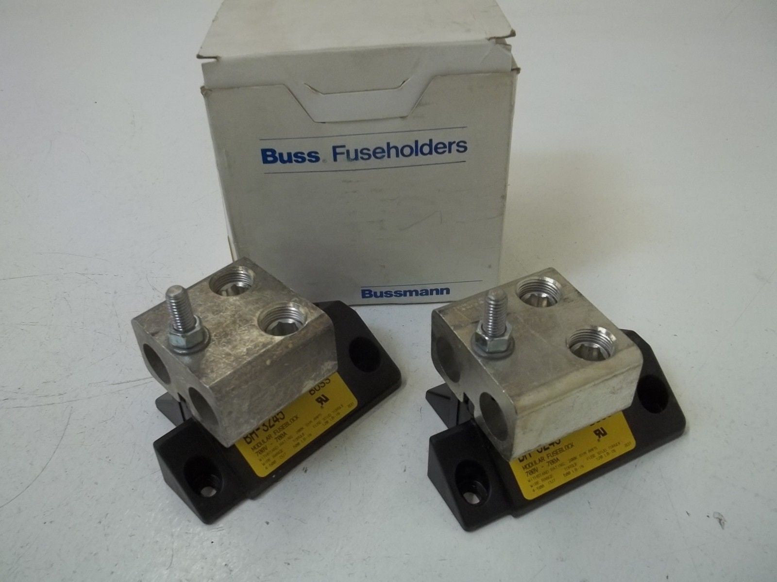 LOT OF 2 BUSSMAN 1BS104 (BH3245) *NEW IN BOX*