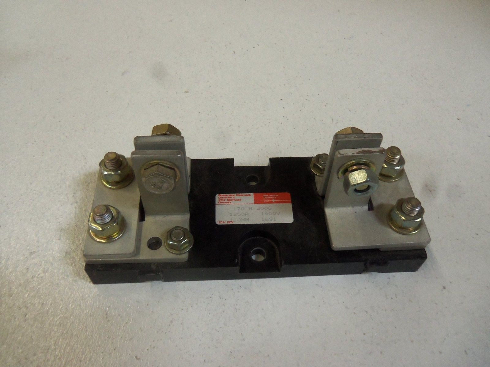 BUSSMANN FUSE BASE 170H3006 *NEW IN BOX*