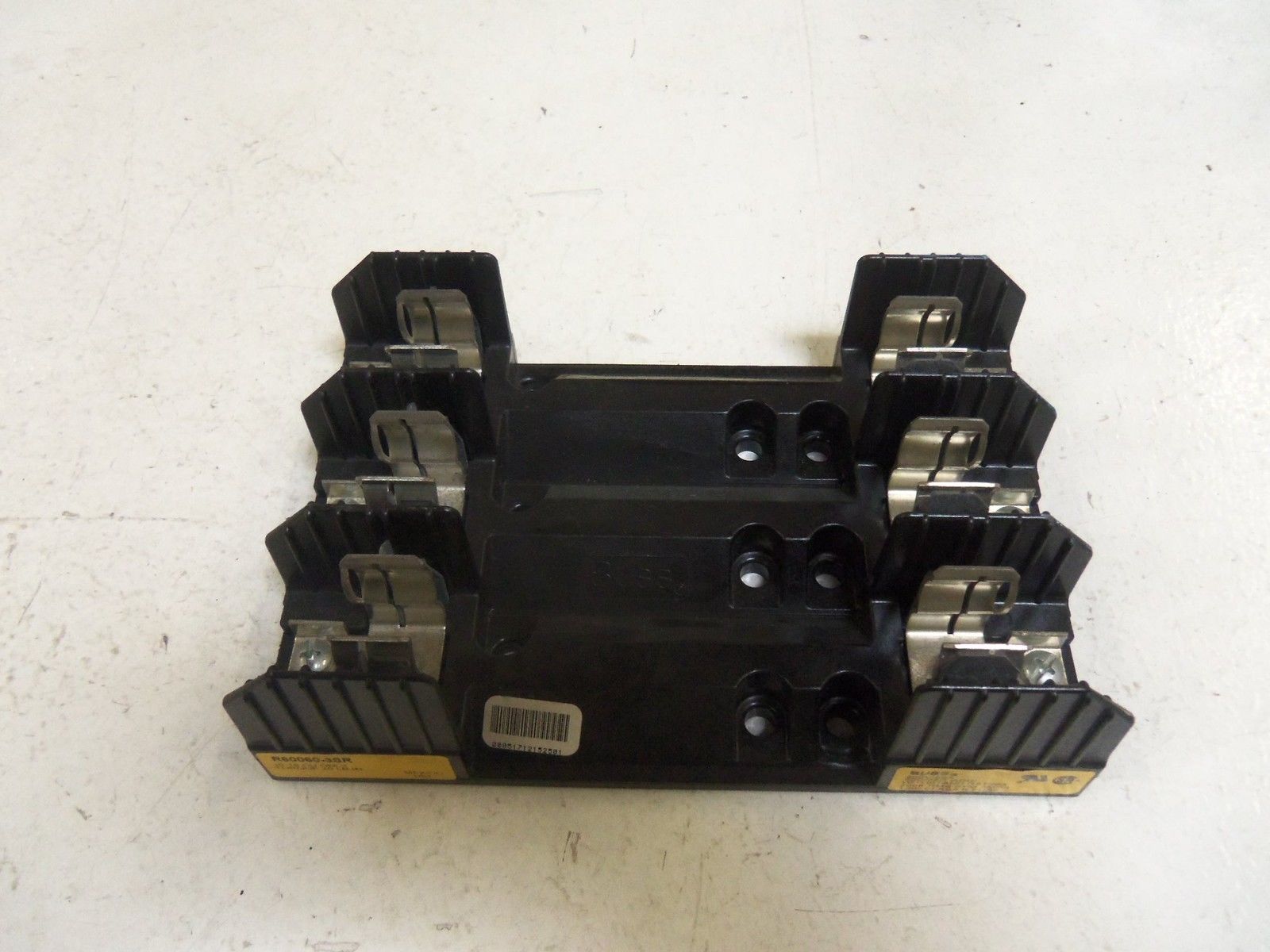 LOT OF 2 BUSS R60060-3SR *USED*