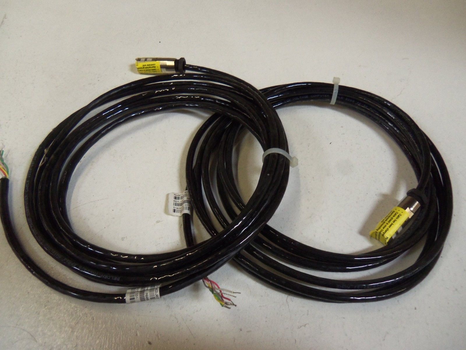 LOT OF 2 CABLE ASSEMBLY  XCDJ015P0-C6 *USED*