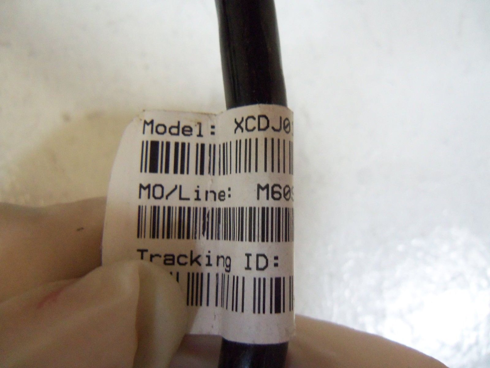 LOT OF 2 CABLE ASSEMBLY  XCDJ015P0-C6 *USED*