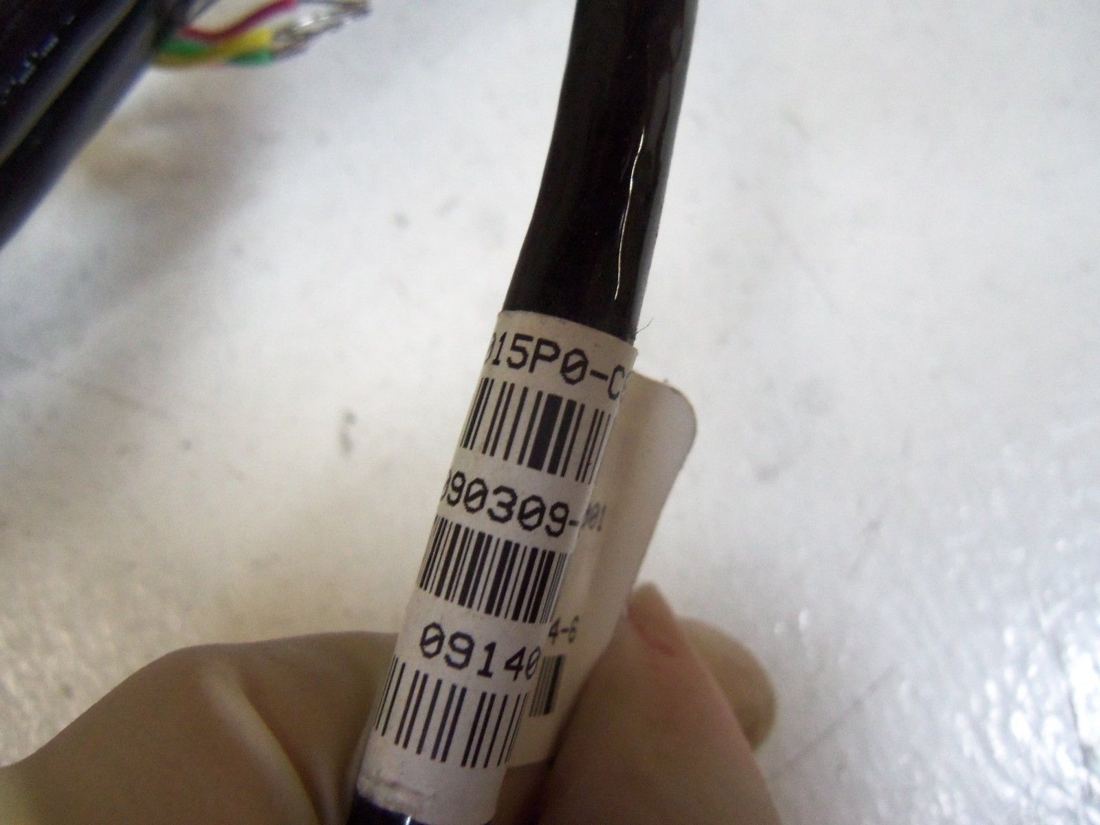 LOT OF 2 CABLE ASSEMBLY  XCDJ015P0-C6 *USED*