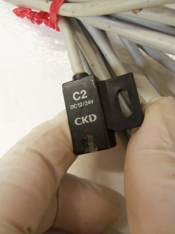 LOT OF 2 CKD C2 D12/24V *USED*