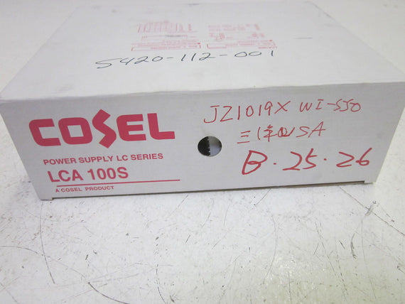 LOT OF 2 COSEL LCA100S-12 SWITCHING POWER SUPPLY  *NEW IN BOX*