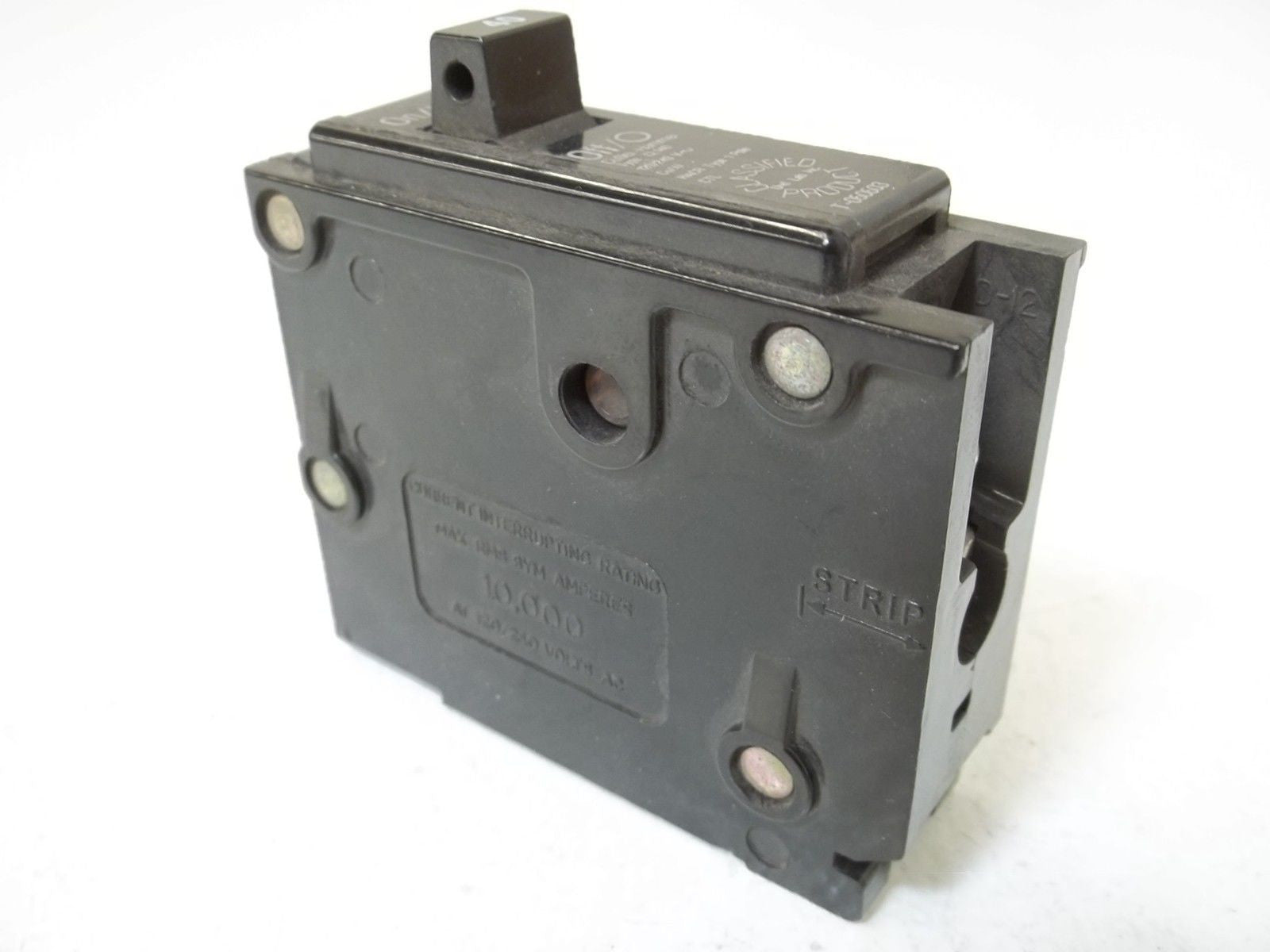 LOT OF 2 CUTLER HAMMER CL140 CIRCUIT BREAKER *USED*