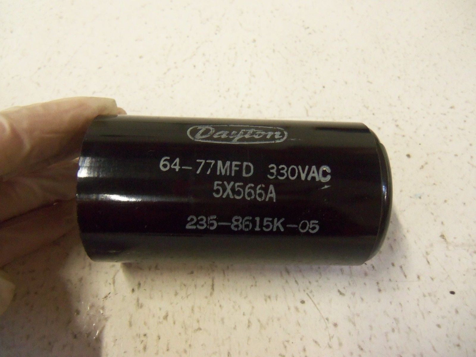 LOT OF 2 DAYTON CAPACITOR 5X566A 330VAC *NEW IN BOX*