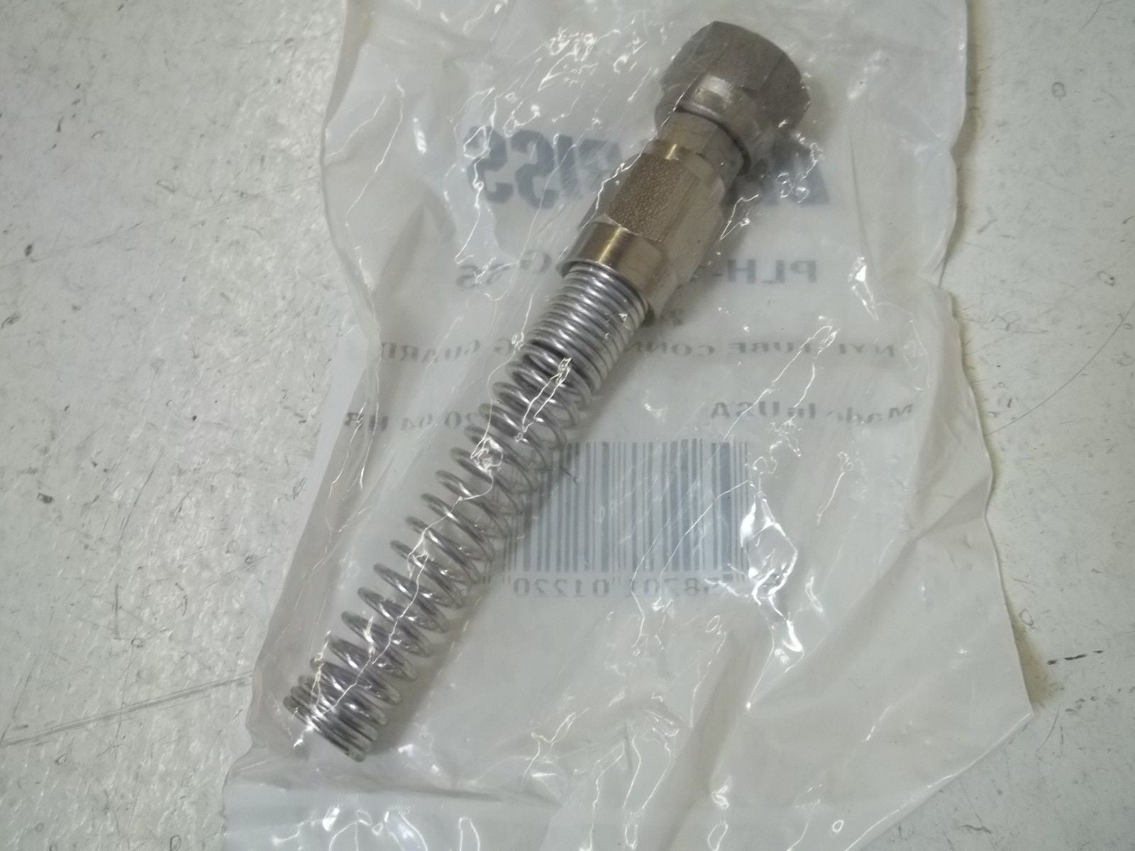 LOT OF 2 DEVILBISS PLH-1438-SG-SS TUBE CONN/SPRING GUARD *NEW IN A FACTORY BAG*