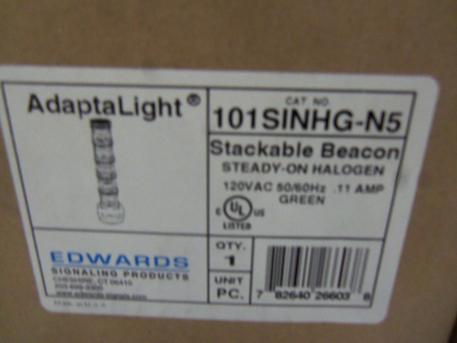 LOT OF 2 EDWARDS 101SINHG-N5 *NEW IN BOX*