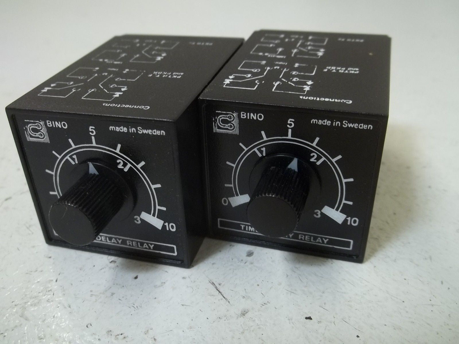 LOT OF 2 ELCOTRONIX INC. PTR RKBR PKTR TIME DELAY RELAY *NEW IN BOX*