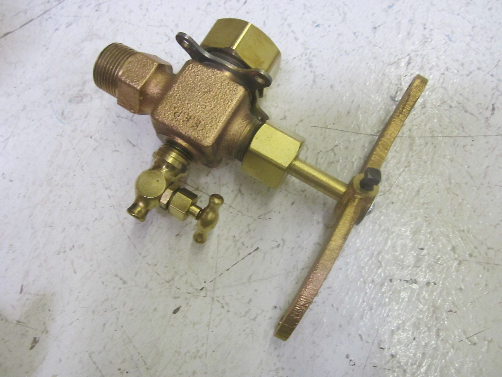 LOT OF 2 ERNST FLOW IND. 34-AL WATER GAUGE 3/4" *NEW IN BOX*