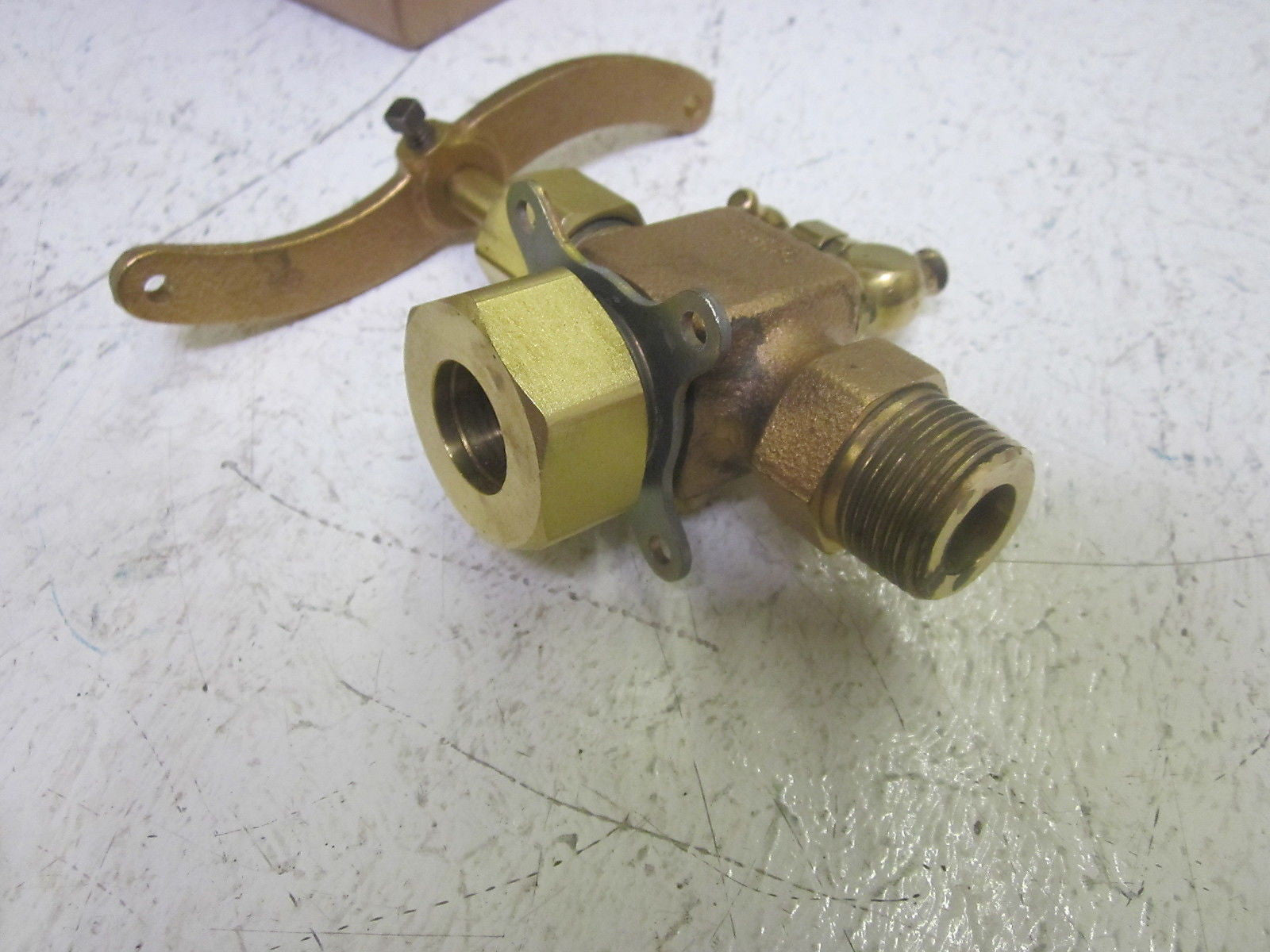 LOT OF 2 ERNST FLOW IND. 34-AL WATER GAUGE 3/4" *NEW IN BOX*