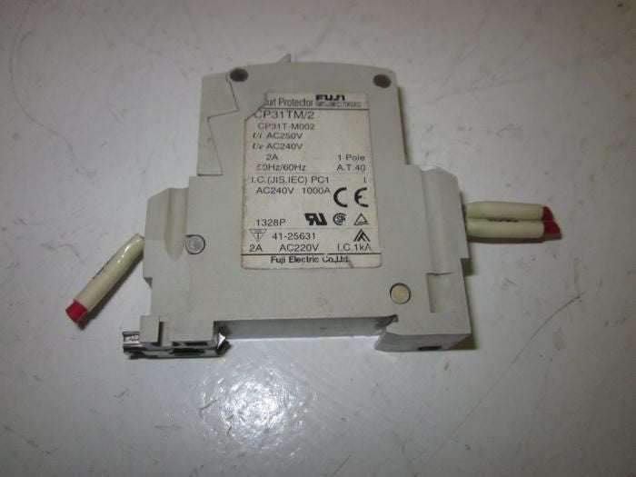 LOT OF 2 FUJI ELECTRIC CP31TM/2 2A *USED*