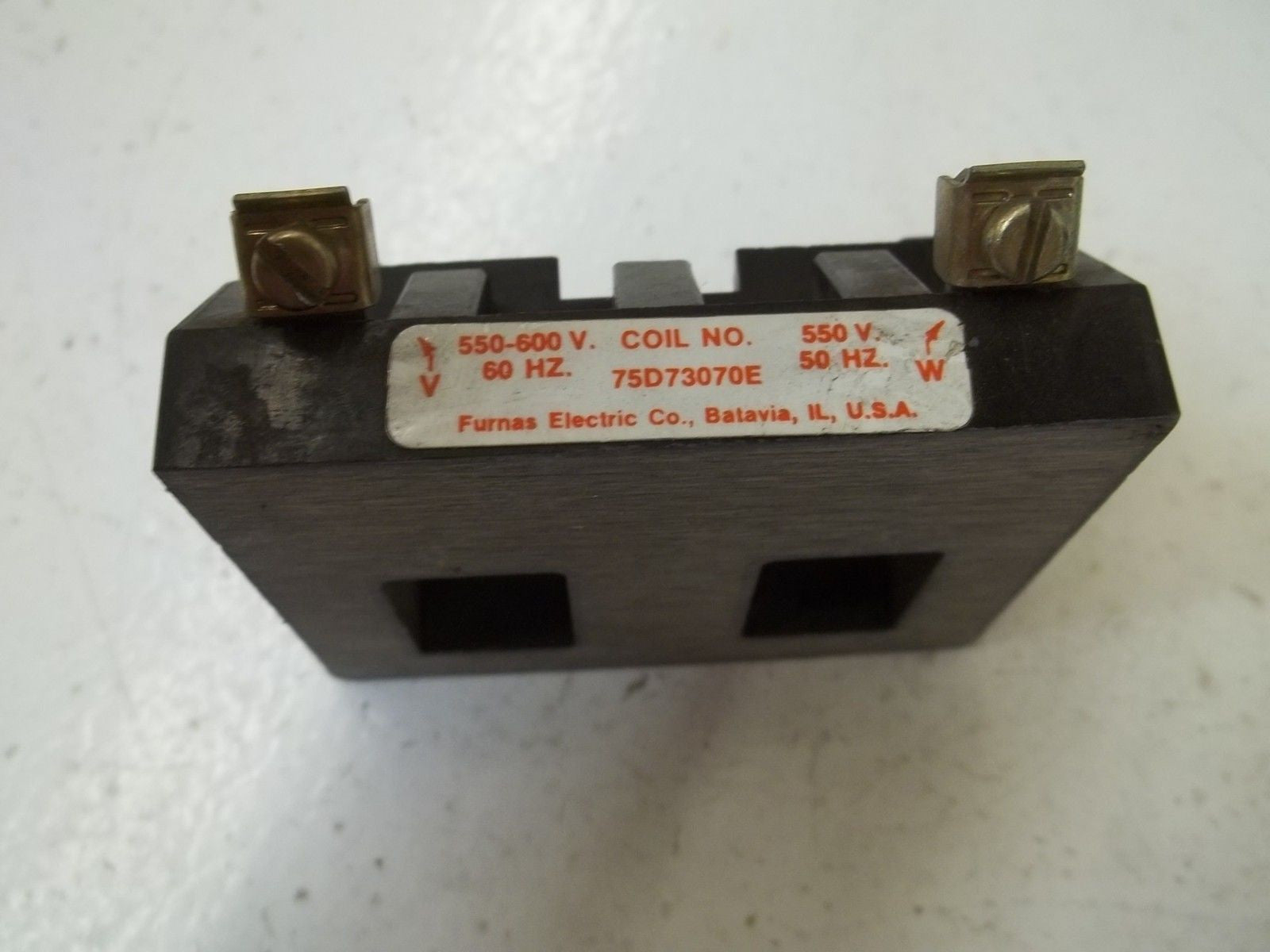 LOT OF 2 FURNAS 75D73070E 550-600V COIL*USED*