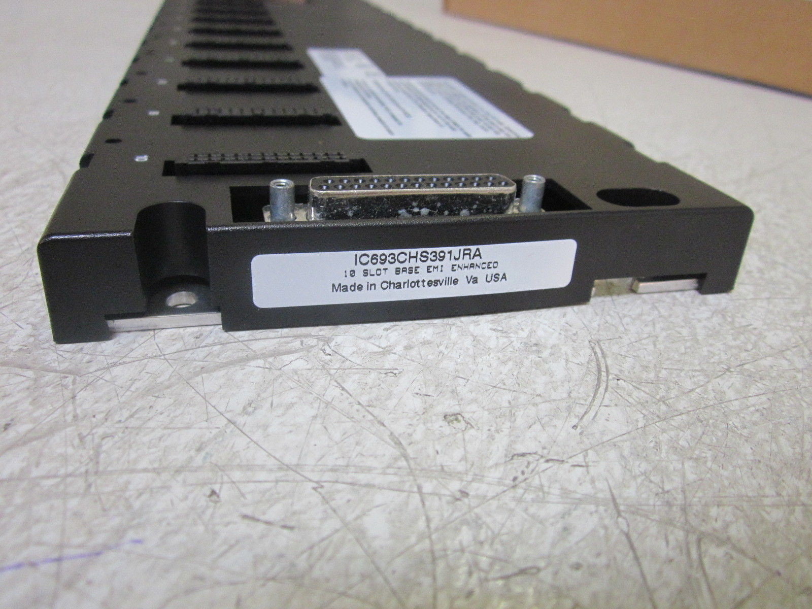LOT OF 2 GE FANUC IC693CHS391JRA PROGRAMMABLE CONT. 10 SLOT BASE  *NEW IN BOX*