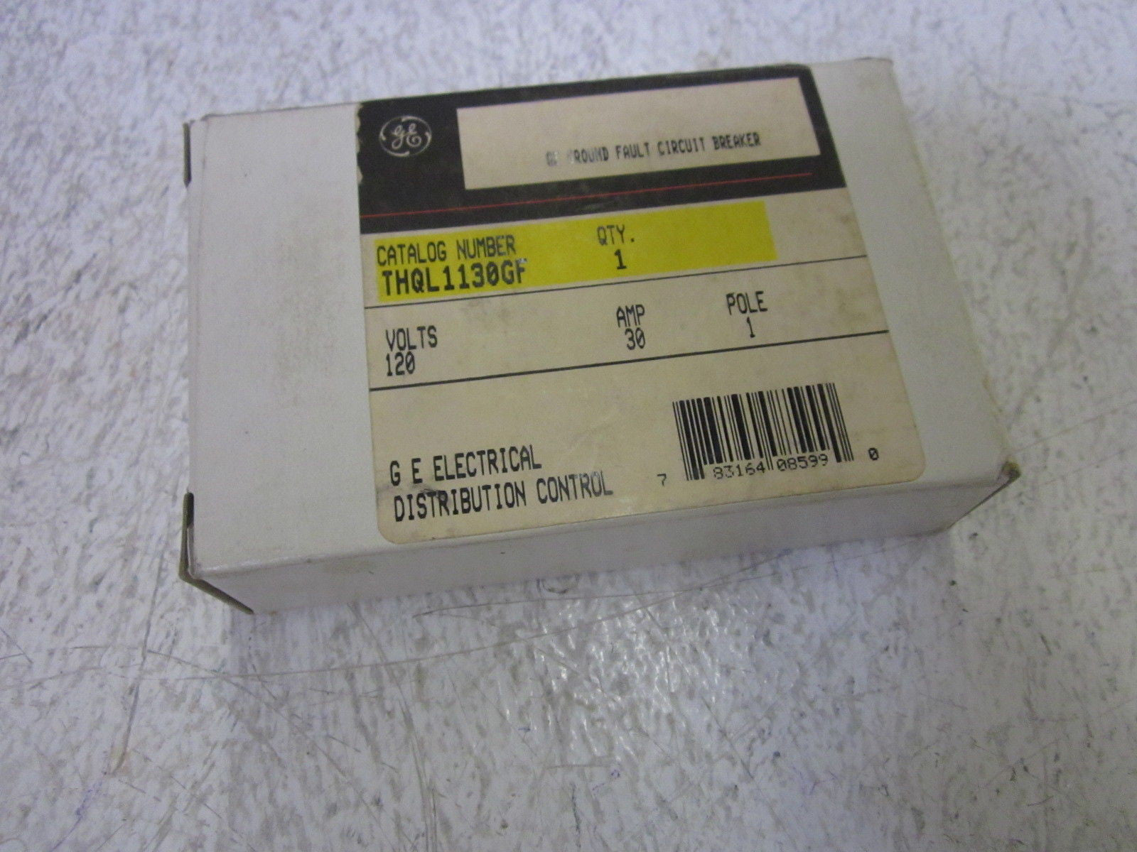 LOT OF 2 GENERAL ELECTRIC THQL1130GF 120V CIRCUIT BREAKER *NEW IN BOX*