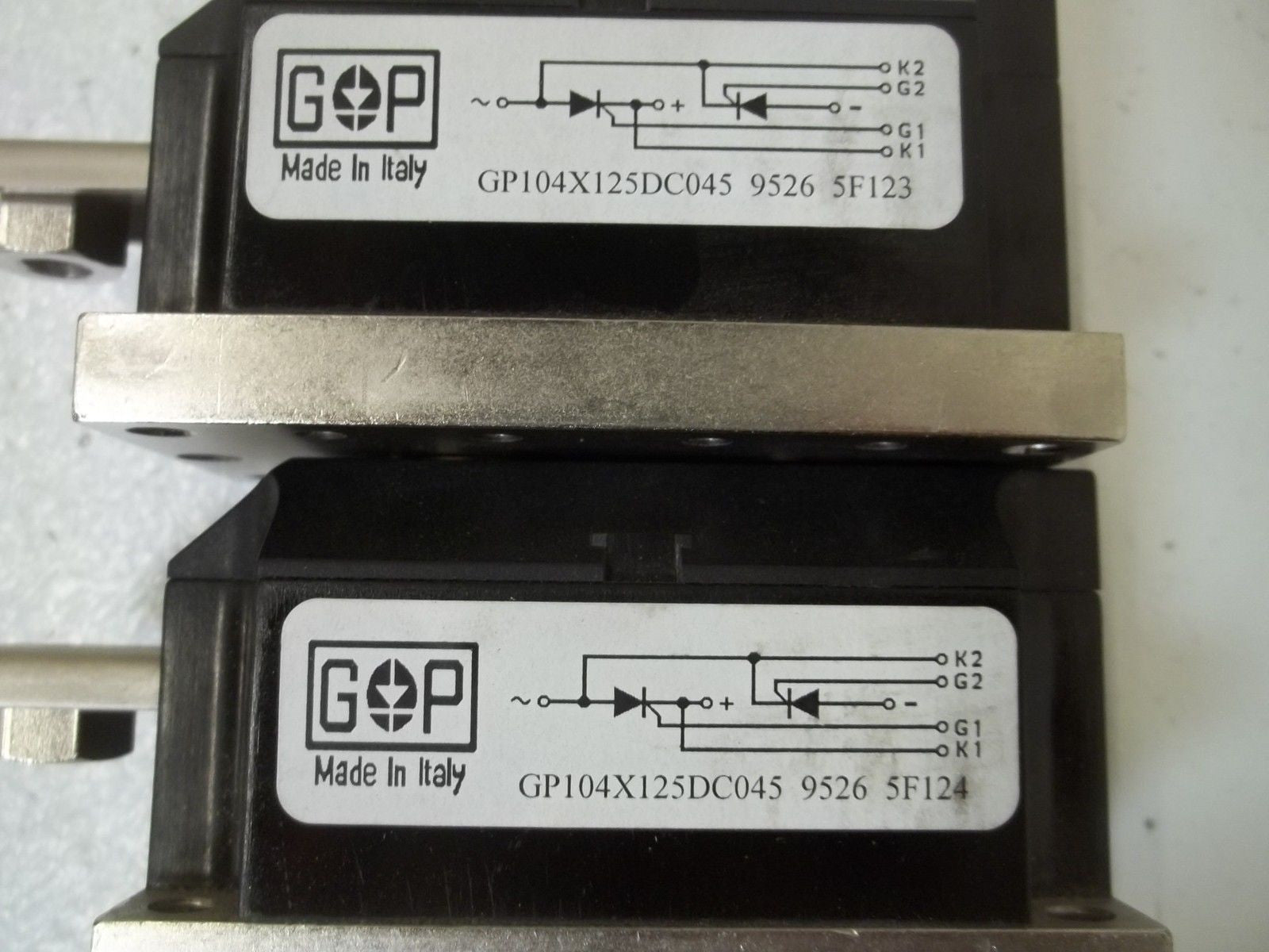 LOT OF 2 GOP GP104X125DC045 POWER BLOCK *NEW IN BOX*