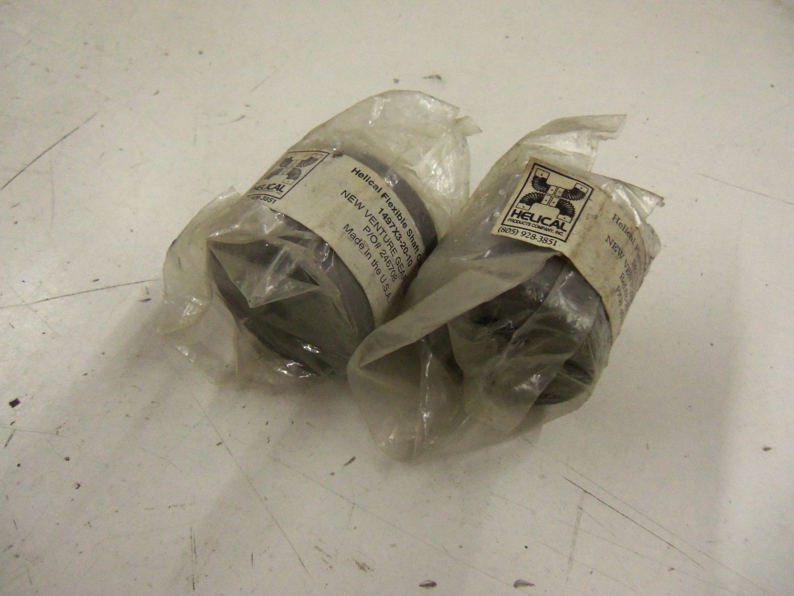 LOT OF 2 HELICAL 1497X3-20-10 *NEW IN BAG*