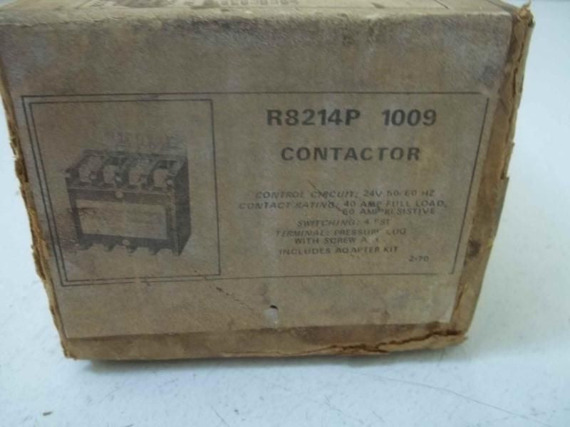 LOT OF 2 HONEYWELL R8214P 1009 CONTACTOR *NEW IN BOX*