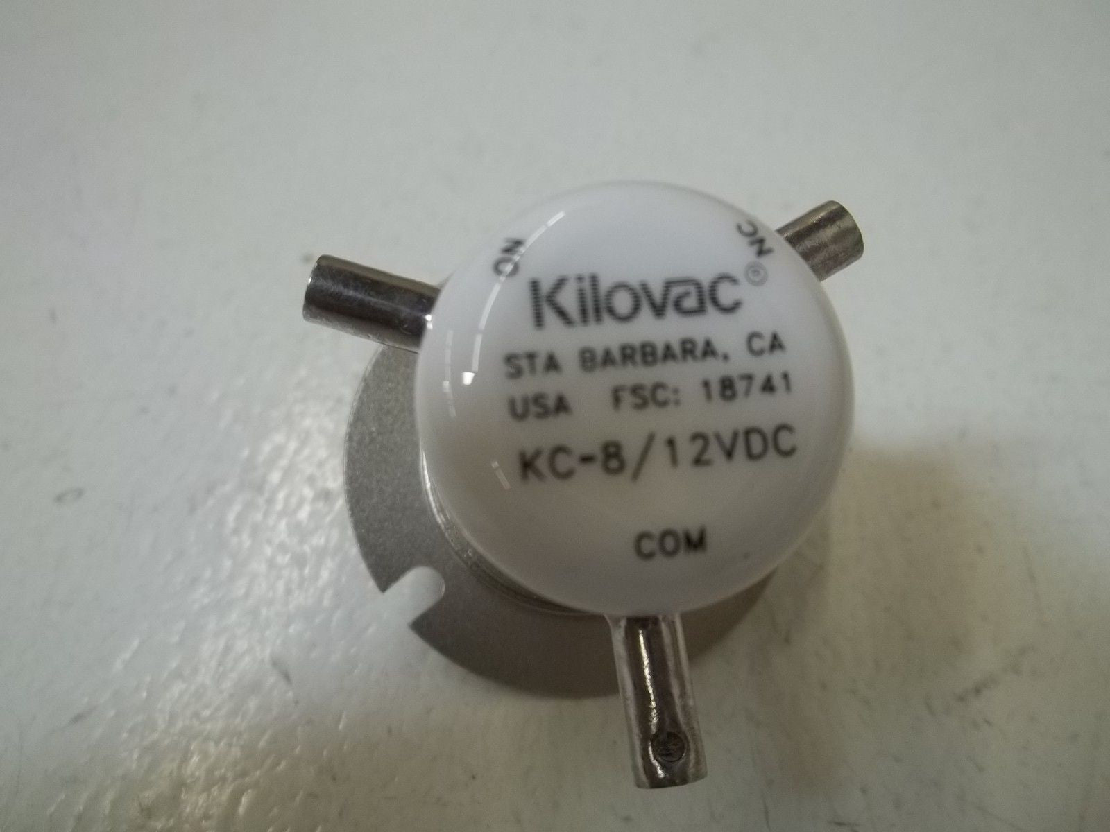 LOT OF 2 KILOVAC KC-8  12VDC VACUMM RELAY *NEW IN BOX*