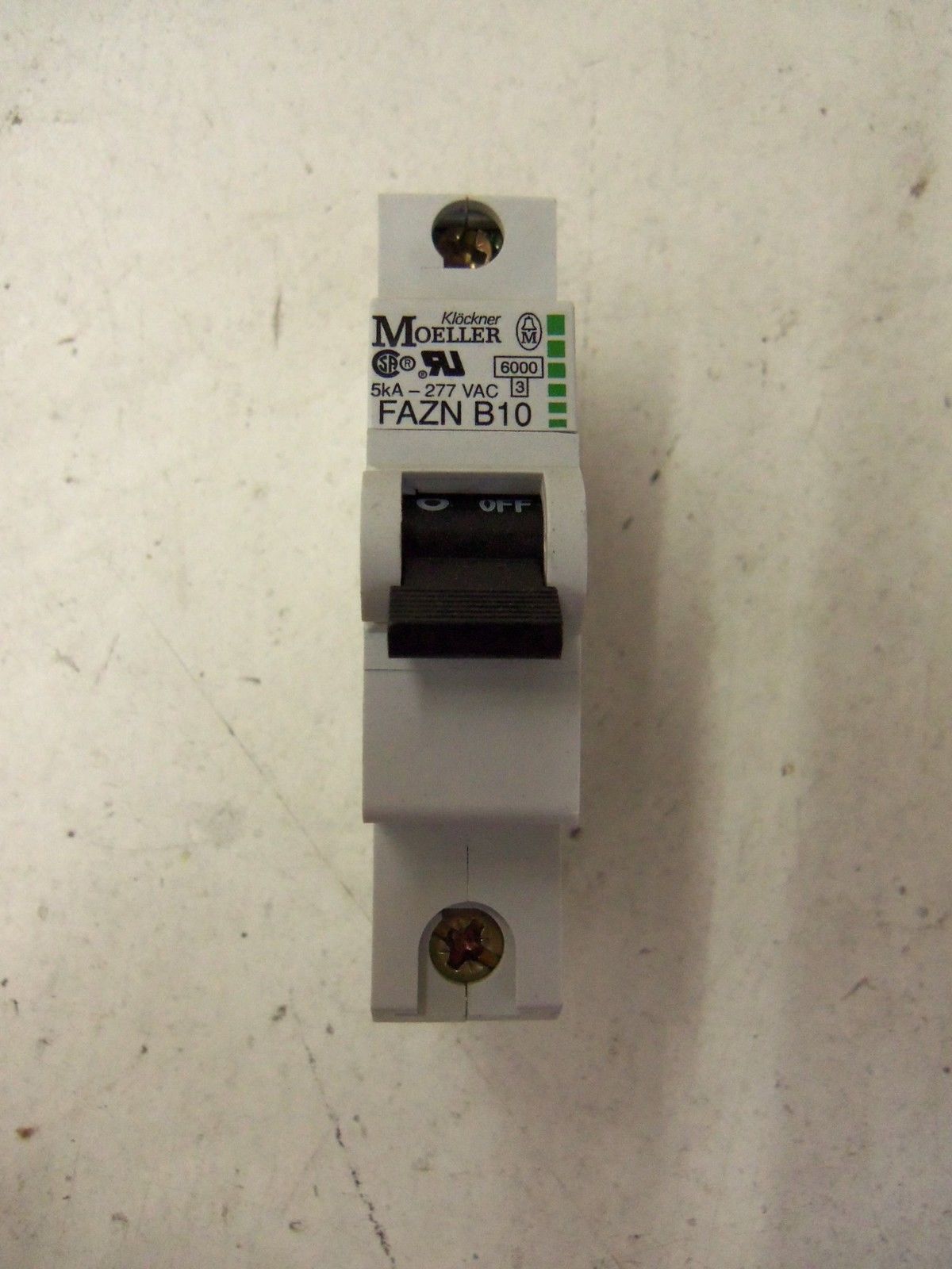 KLOCKNER MOELLER FAZN-B10 CIRCUIT BREAKER 10A *NEW NO BOX*