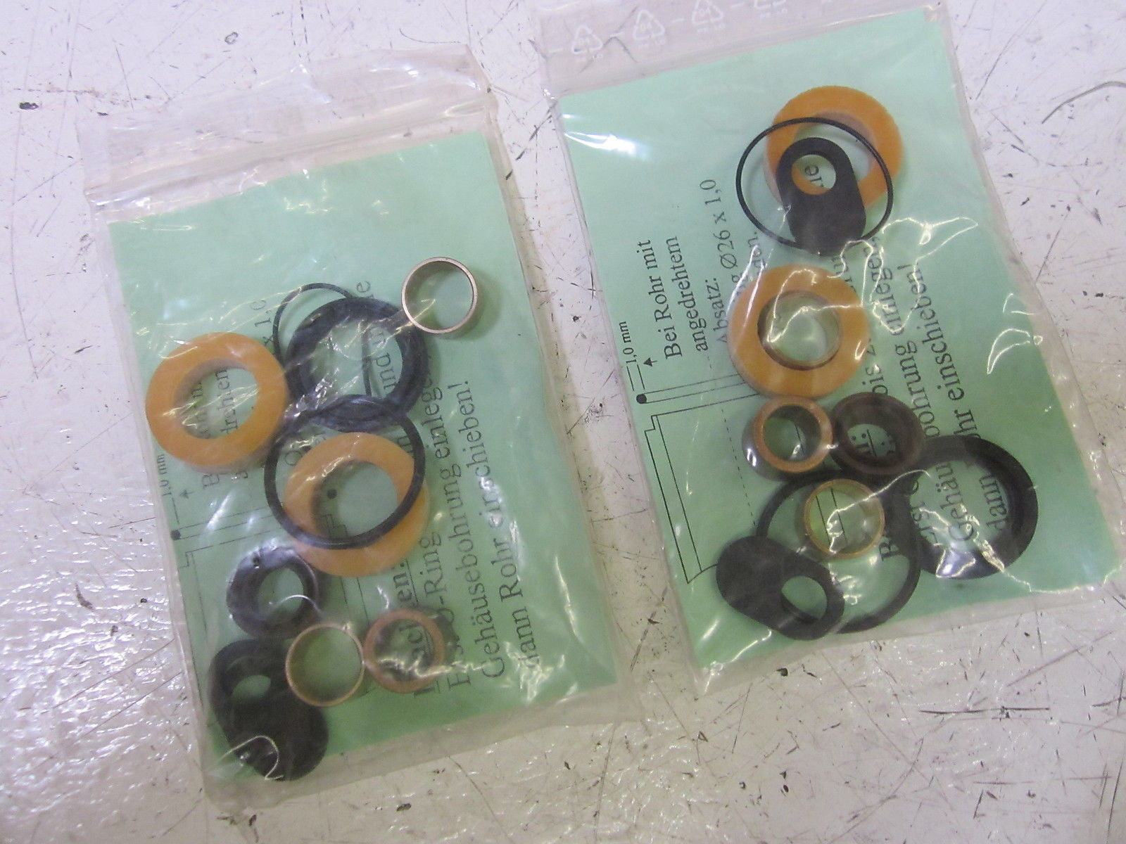 LOT OF 2 KRONES 0-900-01-516-7 WEAR PARTS KIT  *NEW IN A BAG*