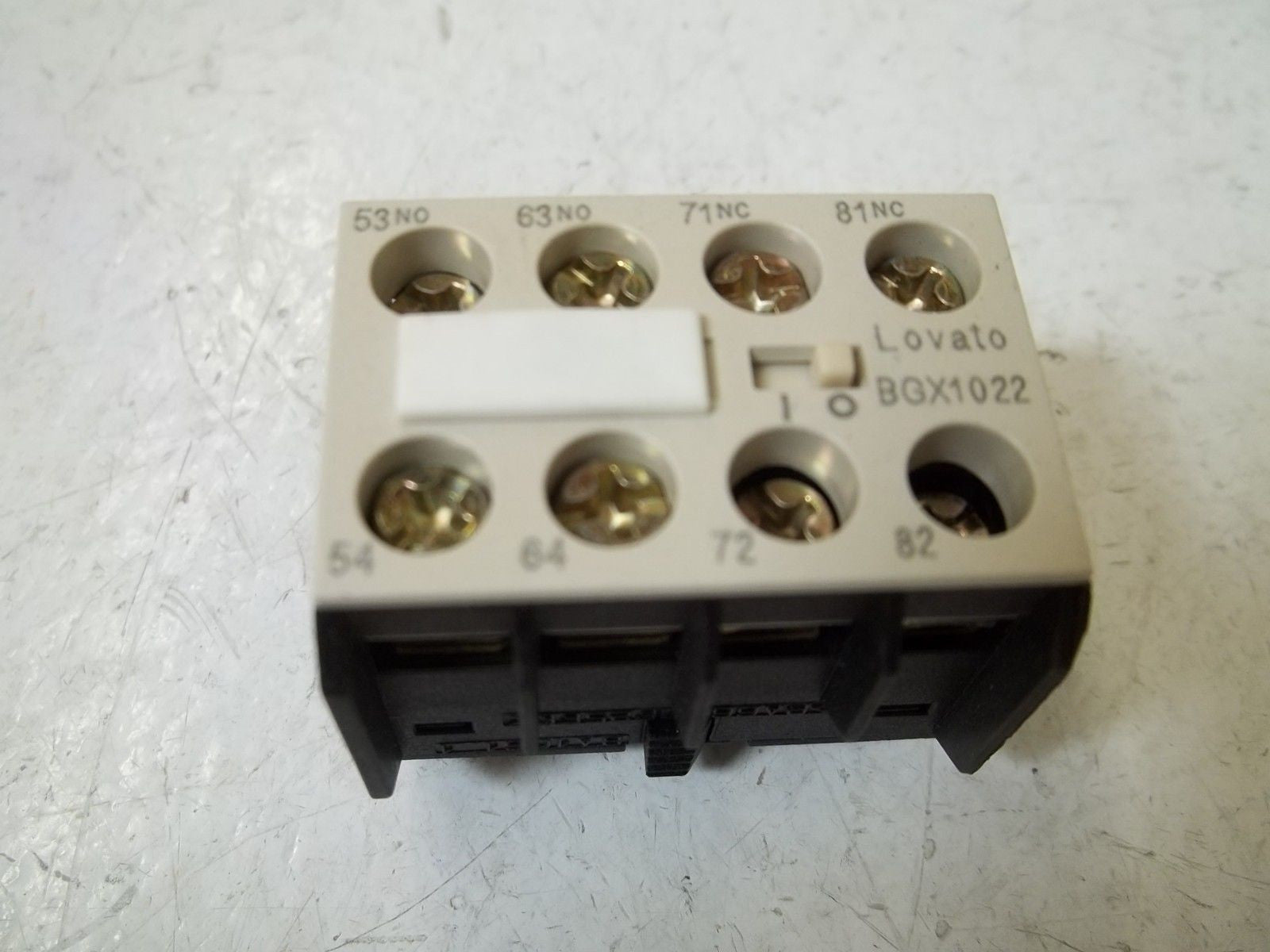 LOT OF 2 LOVATO BGX1022 AUXILIARY CONTACT *NEW NO BOX*