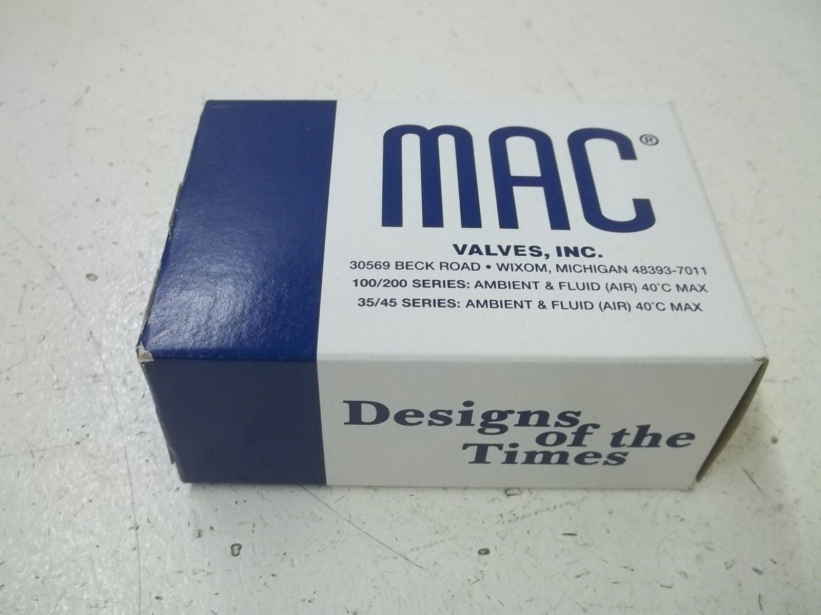 LOT OF 2 MAC 35A-AAA-DDFD-1BA SOLENOID VALVE *NEW IN BOX*