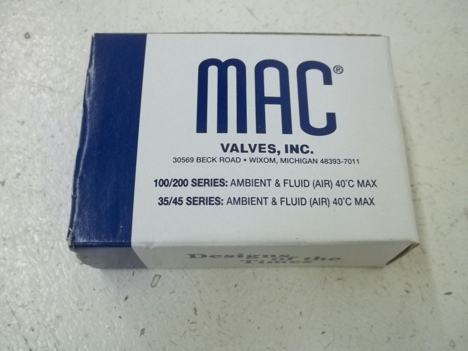 LOT OF 2 MAC 35A-AAA-DEJA-1BA SOLENOID VALVE *NEW IN BOX*