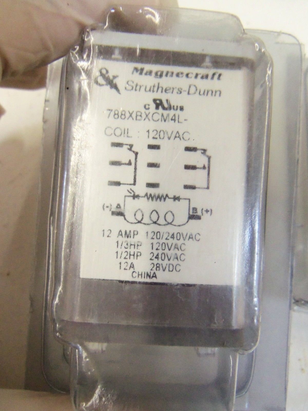 LOT OF 2 MAGENECRAFT 788XBXCM4L 120VAC *ORIGINAL PACKAGE*