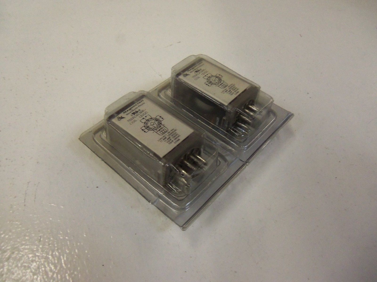 LOT OF 2 MAGNECRAFT 750XCXCM4L 12VDC *ORIGINAL PACKAGE*