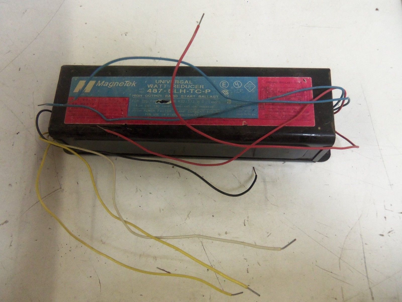 LOT OF 2 MAGNETEK 487-SLH-TC-P *USED*