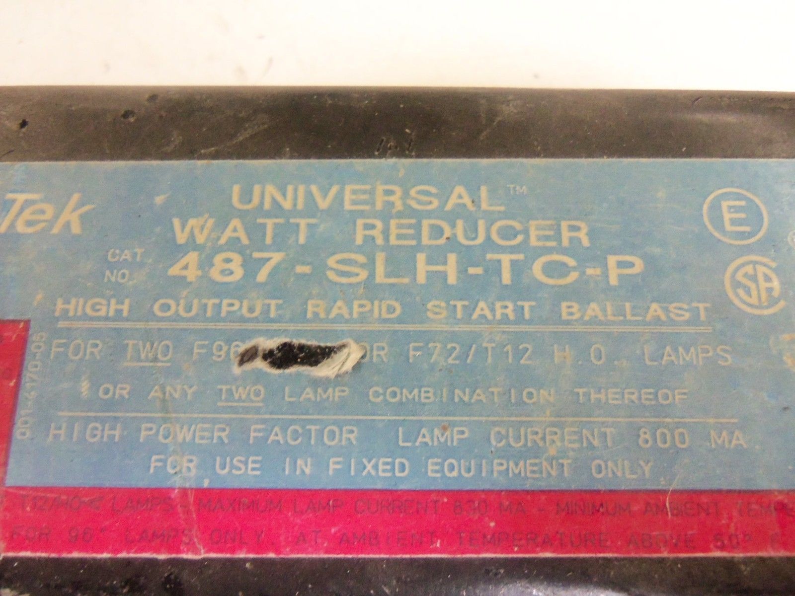 LOT OF 2 MAGNETEK 487-SLH-TC-P *USED*