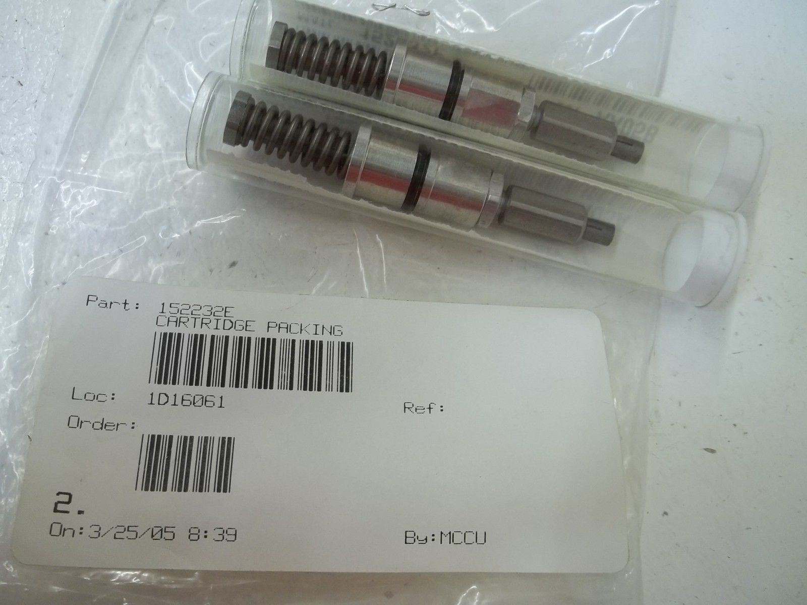 LOT OF 2 MCCU 152232E *ORIGINAL PACKAGE*