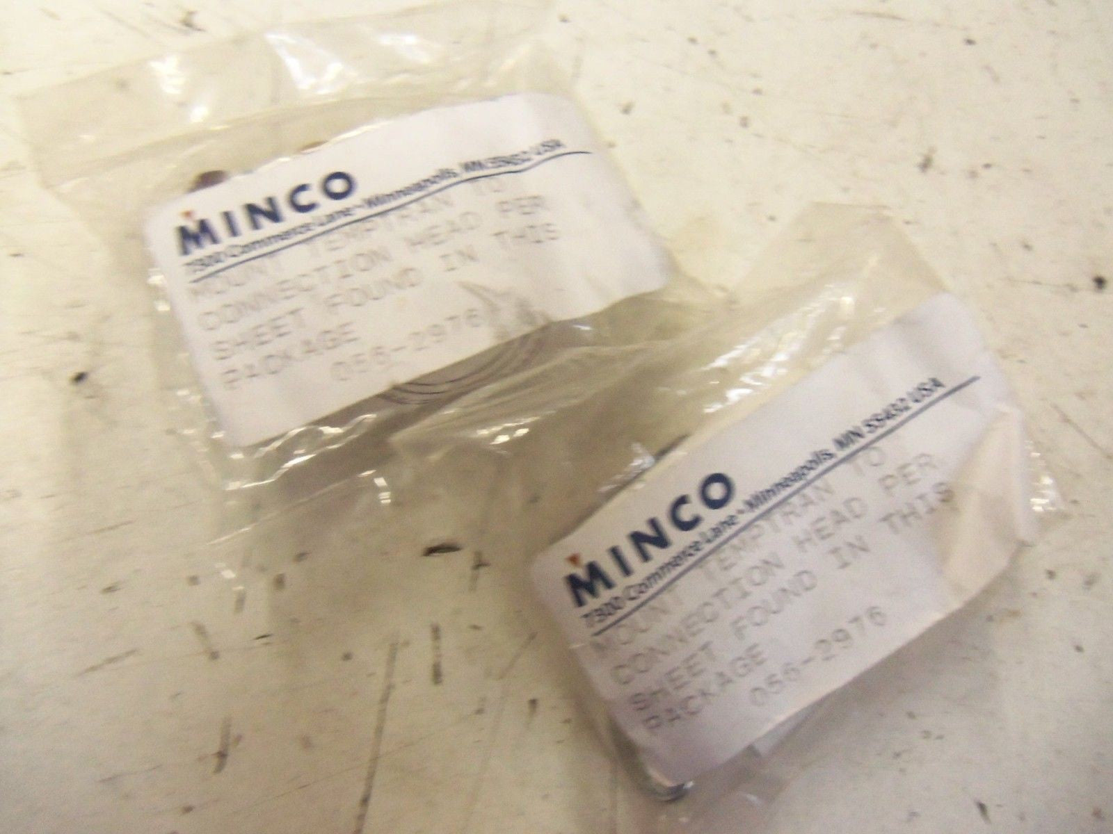 LOT OF 2 MINCO 056-2976 *NEW IN BAG*