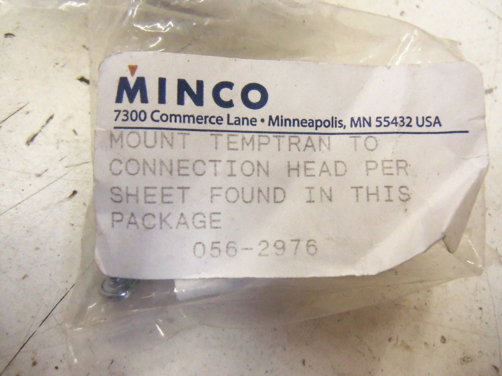 LOT OF 2 MINCO 056-2976 *NEW IN BAG*