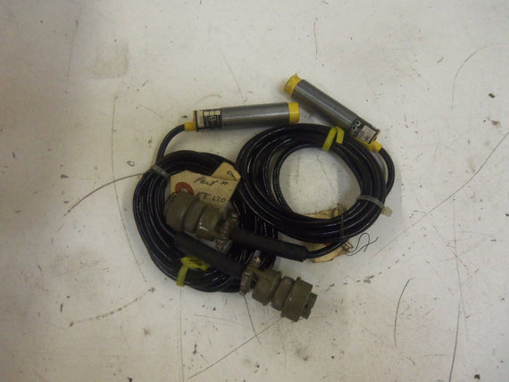 LOT OF 2 NAMCO ET120-33410 PROXIMITY SWITCH *USED*